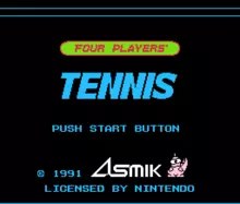 Image n° 1 - titles : Four Players Tennis